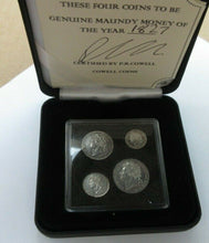 Load image into Gallery viewer, GEORGE IV MAUNDY MONEY 1822 - 1830 LAUREL HEAD REF SPINK 3816 BOXED WITH CERT
