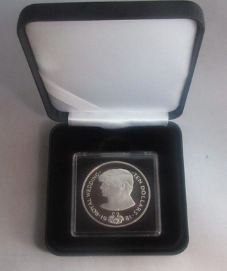 1981 Charles and Diana Royal Wedding Silver Proof $10 Bahamas RM Coin Boxed