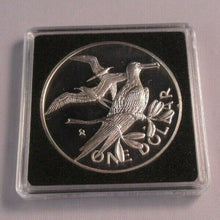 Load image into Gallery viewer, Frigate Bird - 1973 - Silver Proof British Virgin Islands $1 Coin In Box + COA
