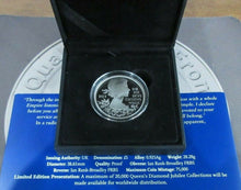 Load image into Gallery viewer, Silver Proof 2012 Diamond Jubilee 1oz Coins From the Royal Mint Box&amp;COA
