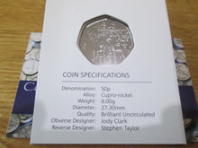 Load image into Gallery viewer, Royal Mint 2018 The People Act 1918 BUnc 50p Coin pack sealed from mint
