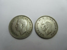 Load image into Gallery viewer, 1944 KING GEORGE VI SILVER SHILLING ENLISH &amp; SCOTTISH COLLECTABLE GRADE
