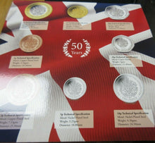 Load image into Gallery viewer, 1967 - 2017 Gibraltar 8 Coin set 50th Anniversary Of The Referendum only 1000
