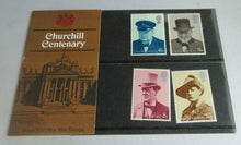 Load image into Gallery viewer, 1974 CHURCHILL CENTENARY BRITISH POST OFFICE MINT STAMPS PRESENTATION PACK
