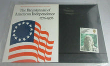 Load image into Gallery viewer, 1976 BICENTENNIAL AMERICAN INDEPENDENCE BRITISH MINT STAMPS PRESENTATION PACK
