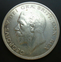Load image into Gallery viewer, 1933 GEORGE V BARE HEAD COINAGE HALF 1/2 CROWN SPINK 4037 CROWNED SHIELD C1
