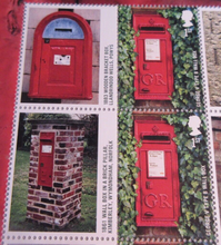 Load image into Gallery viewer, 2009 ROYAL MAIL POST BOXES POSTAGE STAMP SHEET MNH IN PROTECTIVE ALBUM PAGE
