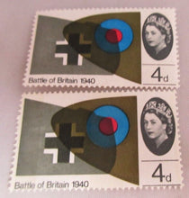 Load image into Gallery viewer, 1965 VARIOUS QEII BATTLE OF BRITAIN 13 PRE DECIMAL STAMPS MNH IN STAMP HOLDER
