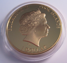 Load image into Gallery viewer, 2011 THE ROYAL WEDDING APRIL 29TH WILLIAM &amp; CATHERINE COOK ISLANDS  $1 COIN/COA

