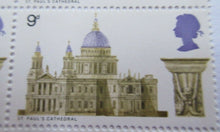 Load image into Gallery viewer, 1969 ST PAUL&#39;S CATHEDRAL 9d 10 STAMPS MNH INCLUDES TRAFFIC LIGHTS
