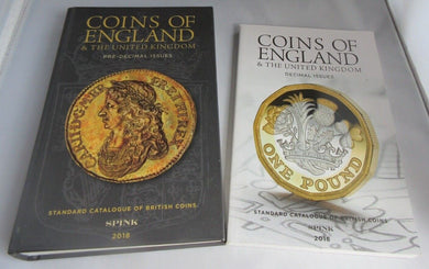2018 COINS OF ENGLAND & THE UK PRE-DECIMAL & DECIMAL ISSUES STANDARD CATALOGUES