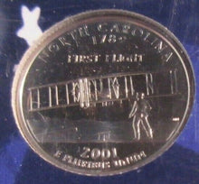 Load image into Gallery viewer, 2001 UNITED STATES MINT 50 STATE QUARTERS PROOF 5 COIN SET SAN FRANCISCO MINT
