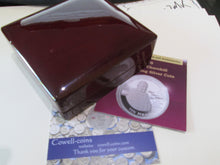 Load image into Gallery viewer, 2010 £10 SILVER PROOF 5 oz COIN WINSTON CHURCHILL WARTIME PRIME MINISTER 250 WW
