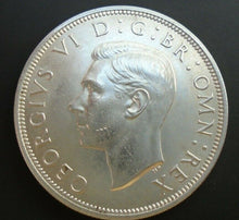 Load image into Gallery viewer, 1944 KING GEORGE VI BARE HEAD 1 SILVER HALF CROWN ref SPINK 4080 A1
