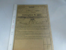 Load image into Gallery viewer, 1942 - 1943 WWII GERMANY Invalidenvers REVENUE STAMPBOOK &amp; STAMPS LEIPZIG
