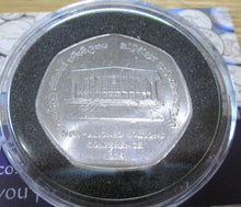 Load image into Gallery viewer, 1976 ROYAL MINT 50p shaped Sri Lanka Non Aligned nations Conference 2 Rupee coin
