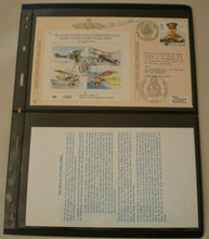 Load image into Gallery viewer, 1987 75t ANNI FORMATION,ROYAL FLYING CORPS A/C BROTHERS SIGNED FLOWN STAMP COVER
