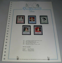 Load image into Gallery viewer, QUEEN ELIZABETH II THE 60TH BIRTHDAY OF HER MAJESTY ST HELENA STAMPS MNH
