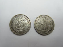 Load image into Gallery viewer, 1937 KING GEORGE VI SILVER SHILLING ENLISH &amp; SCOTTISH COLLECTABLE GRADE
