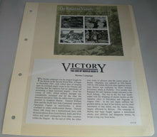 Load image into Gallery viewer, THE ROUTE TO VICTORY THE BURMA CAMPAIGN STAMPS MNH &amp; INFORMATION CARD
