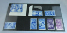 Load image into Gallery viewer, KING GEORGE VI 1948 1949 PRE DECIMAL STAMPS - 9 X STAMPS MNH CLEAR STAMP HOLDER
