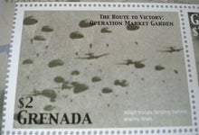 Load image into Gallery viewer, THE ROUTE TO VICTORY ARNHEM, OPERATION MARKET GARDEN STAMPS MNH &amp; INFO CARD
