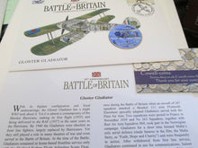 Load image into Gallery viewer, £5 Proof Coin First Day Covers Colourised Rare Unusual Battle of Britain WWII BU
