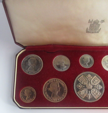 Load image into Gallery viewer, 1953 Coronation Queen Elizabeth II UK Proof 10 Coin Set In Original Box
