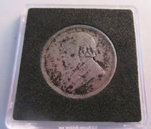 Load image into Gallery viewer, 1897 SOUTH AFRICA SILVER 2 SHILLINGS COIN IN PRESENTED IN QUADRANT CAPSULE
