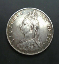 Load image into Gallery viewer, 1887 VICTORIA FLORIN TWO SHILLINGS JUBILEE BUST Spink 3925 SCARCE COIN Cc6
