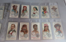 Load image into Gallery viewer, WILLS CIGARETTE CARDS TIME &amp; MONEY COMPLETE SET OF 50 IN CLEAR PLASTIC PAGES
