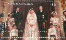 Load image into Gallery viewer, 1947-1997 THE GOLDEN WEDDING ANNIVERSARY QEII P PHILIP  MNH STAMP MINISHEET/INFO
