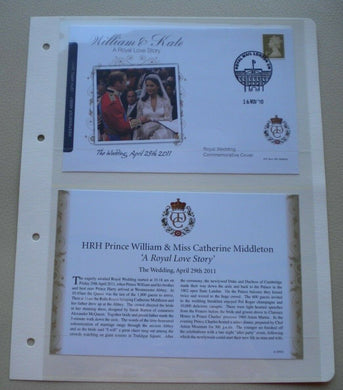 2011 WILLIAM & KATE - A ROYAL LOVE STORY - THE WEDDING APRIL 29TH 2011 COVER