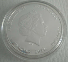 Load image into Gallery viewer, YEAR OF THE MONKEY ELIZABETH II AUSTRALIA 2016 SILVER PLATED MEDAL
