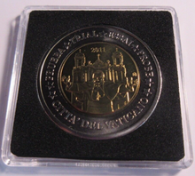Load image into Gallery viewer, VATICAN VATICAN CITY 2011 SPECIMEN BUNC 2 EURO COIN BOX &amp; COA
