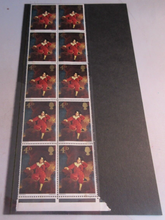 Load image into Gallery viewer, 1967 BRITISH PAINTINGS MASTER LAMBTON 4d 10 X STAMPS MNH &amp; STAMP HOLDER
