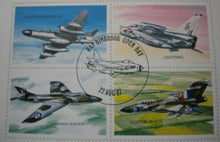 Load image into Gallery viewer, 1987 ROYAL AIR FORCE BINBROOK OPEN DAY W/C R.T. DOE SIGNED FLOWN STAMP COVER
