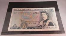 Load image into Gallery viewer, 1988 GILL QEII FIVE POUND £5 NOTE MARCH 1988 EF+ SE79 424713
