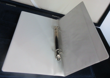 Load image into Gallery viewer, ROYAL MINT BOX HOLDS 24 CROWN OR £5 COINS 46MM RECESS SPACE FOLDER TO HOLD CERTS
