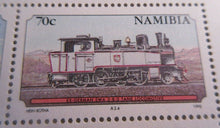 Load image into Gallery viewer, 1995 CENTENARY OF RAILWAYS IN NAMIBIA MINI SHEET OF 4 STAMPS MNH
