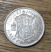 Load image into Gallery viewer, 1942 KING GEORGE VI SILVER HALFCROWN VERY COLLECTABLE CONDITION SPINK 4080 Cc3
