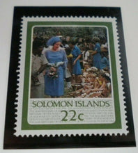 Load image into Gallery viewer, QUEEN ELIZABETH II THE 60TH BIRTHDAY OF HER MAJESTY SOLOMON ISLANDS STAMPS MNH
