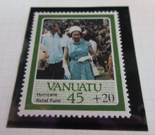 Load image into Gallery viewer, 1986 QUEEN ELIZABETH II 60TH BIRTHDAY  VANUATU STAMPS &amp; ALBUM SHEET
