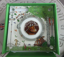 Load image into Gallery viewer, 2019 The Gruffalo Colourized Silver Proof Royal Mint 50p Cased&amp;Boxed With COA
