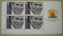 Load image into Gallery viewer, 2009 QE II&#39;S ROYAL GRANDCHILDREN - PETER PHILLIPS STAMP COVER/ 4 MNH STAMPS/INFO
