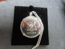 Load image into Gallery viewer, Canada Confederation 1867-1967 Ontario Medal sterling silver necklace &amp; mount
