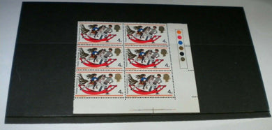 1968 HAPPY CHRISTMAS 4d 6 STAMPS MNH INCLUDES TRAFFIC LIGHTS