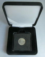 Load image into Gallery viewer, 1942 KING GEORGE VI BARE HEAD .500 SILVER aUNC 6d SIXPENCE COIN CAPSULE &amp; BOX
