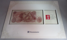 Load image into Gallery viewer, 1967 BANK OF ENGLAND J S FFORDE GEM MINT 10 SHILLING BANK NOTE DO2N 028462 PACK
