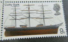 Load image into Gallery viewer, 1969 9d &amp; 1/- FAMOUS SHIPS CUTTY SARK SS GREAT BRITAIN 10 STAMPS MNH
